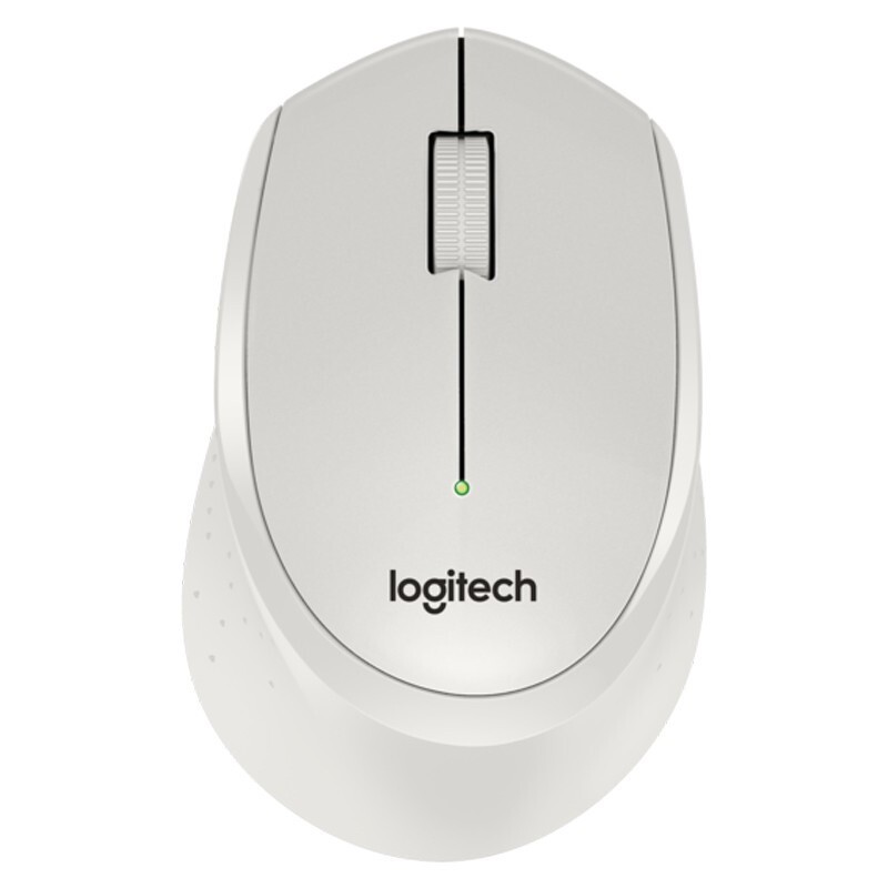 羅技（Logitech）M275 鼠標(biāo) 無(wú)線鼠標(biāo) 辦公鼠標(biāo) 右手鼠標(biāo) 白色 帶無(wú)線2.4G接收器