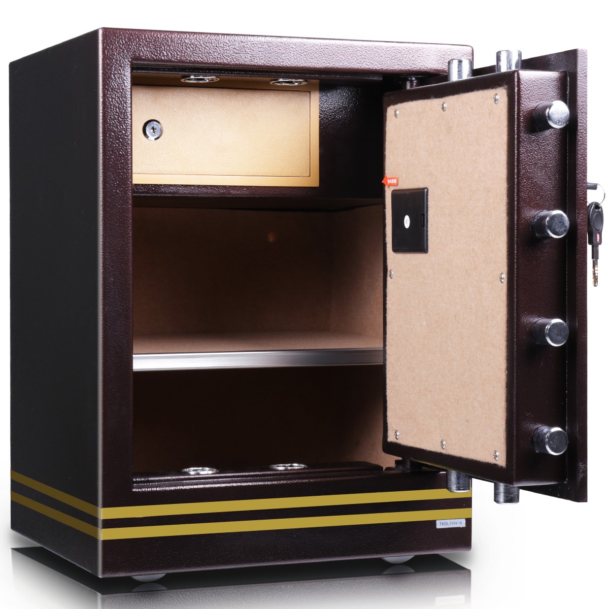 得力(deli)保險柜 高55CM 辦公家用保險箱