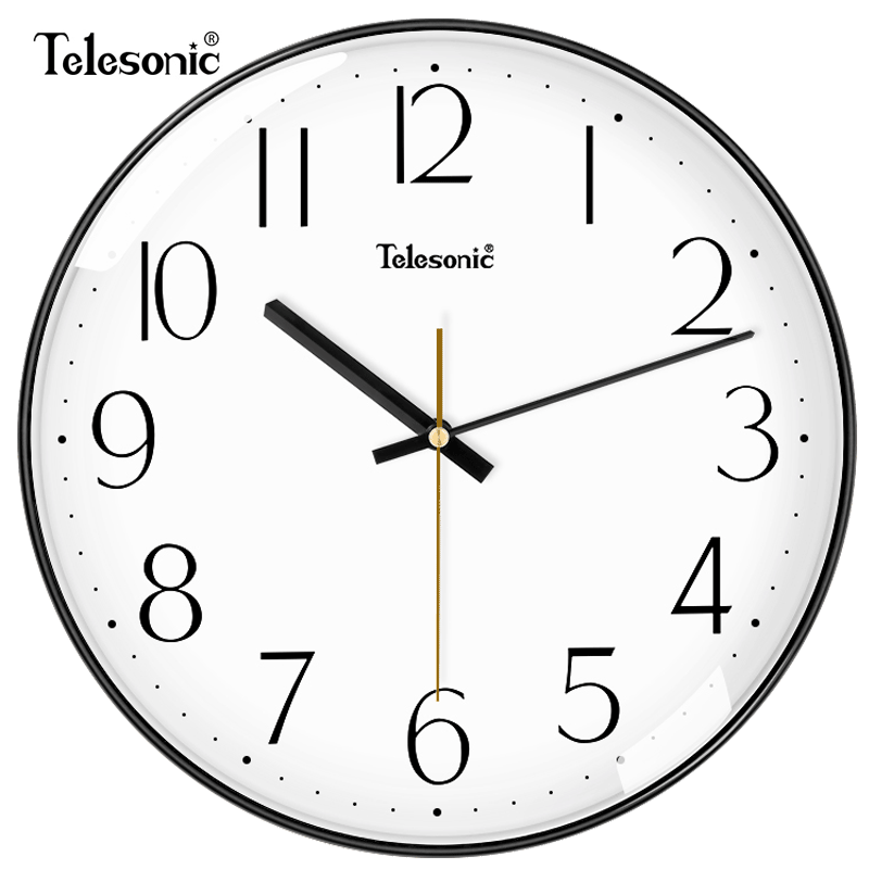 天王星（Telesonic）Q8723 掛鐘 時(shí)尚個(gè)性 3D立體（30厘米）