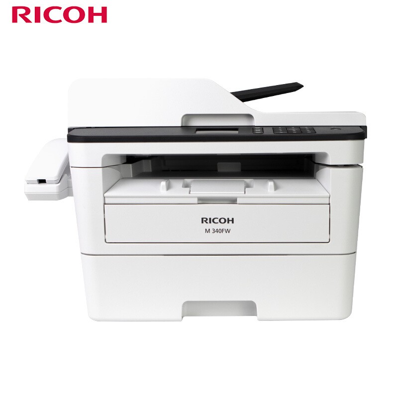 理光（Ricoh）M 340FW A4黑白雙面打印復(fù)印掃描激光多功能一體機(jī)