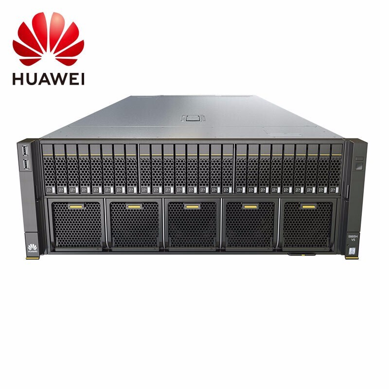 華為（HUAWEI）5885HV5 4U25盤 機架式服務器主機 4*5218/4*32G/8*2.4TSAS/raid015/雙電