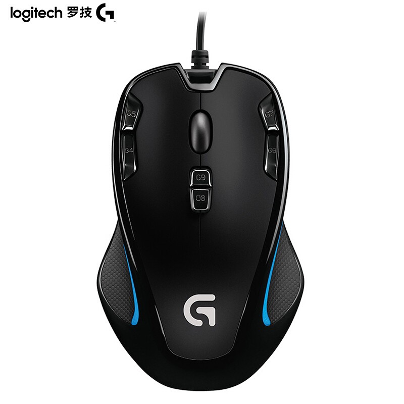 羅技（Logitech）G300s 有線鼠標(biāo) 游戲鼠標(biāo) 9個(gè)可編程G鍵 吃雞鼠標(biāo) 絕地求生