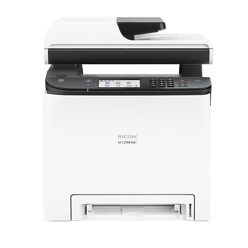 理光（Ricoh）M C250FWB A4彩色激光多功能一體機(jī)（打印/復(fù)印/掃描/傳真）