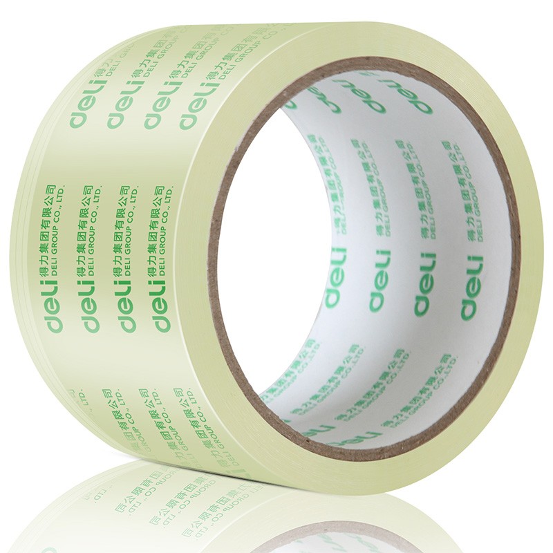 得力(deli) 30367 高品質(zhì)高透明封箱膠帶打包膠帶 60mm*40y*50um(36.6m/卷) 1卷裝