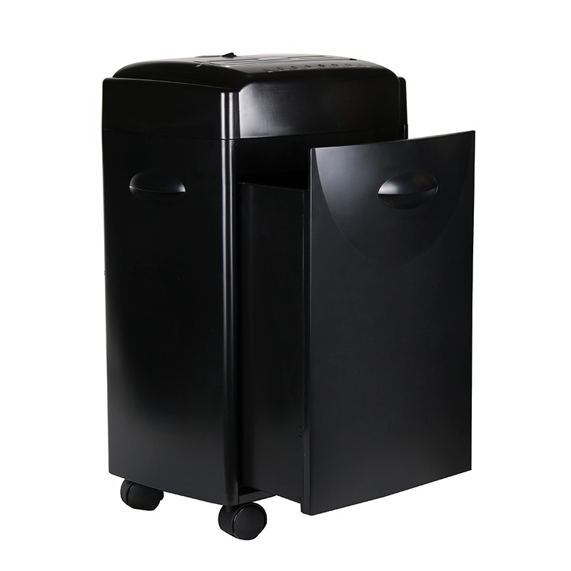 震旦AURORA AS1519CD 4級保密辦公商用碎紙機黑霸王Pro（單次15張 持續(xù)60分鐘 35L 可碎卡、光盤)