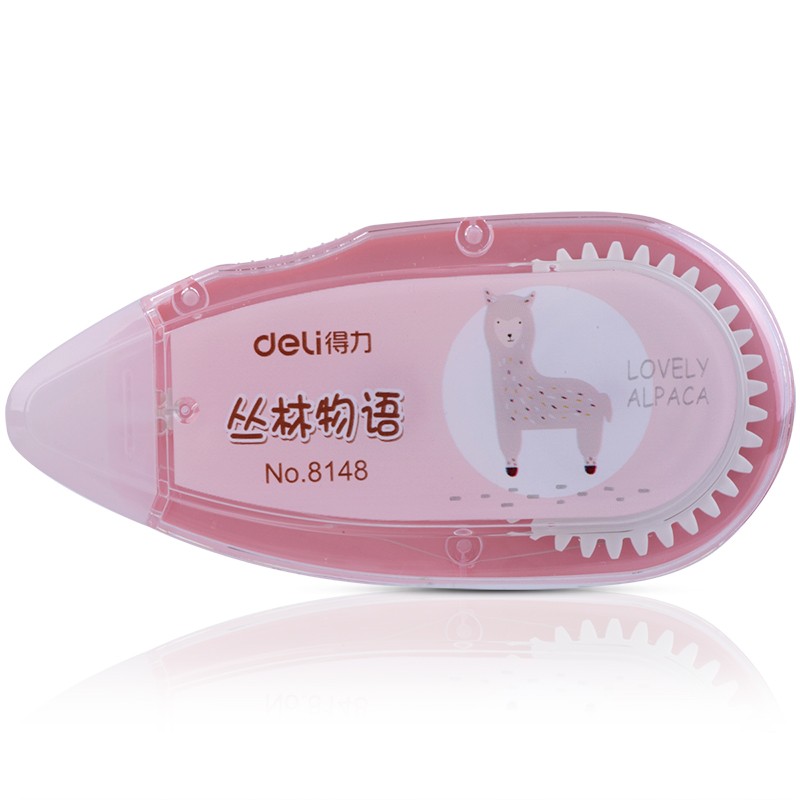 得力（deli）8148 學(xué)生可愛(ài)20m修正帶/涂改帶/改正帶