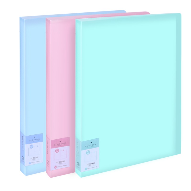 得力(deli)A3/40頁彩色資料冊(cè) 學(xué)生試卷冊(cè) 圖稿收納冊(cè)  單只裝72408