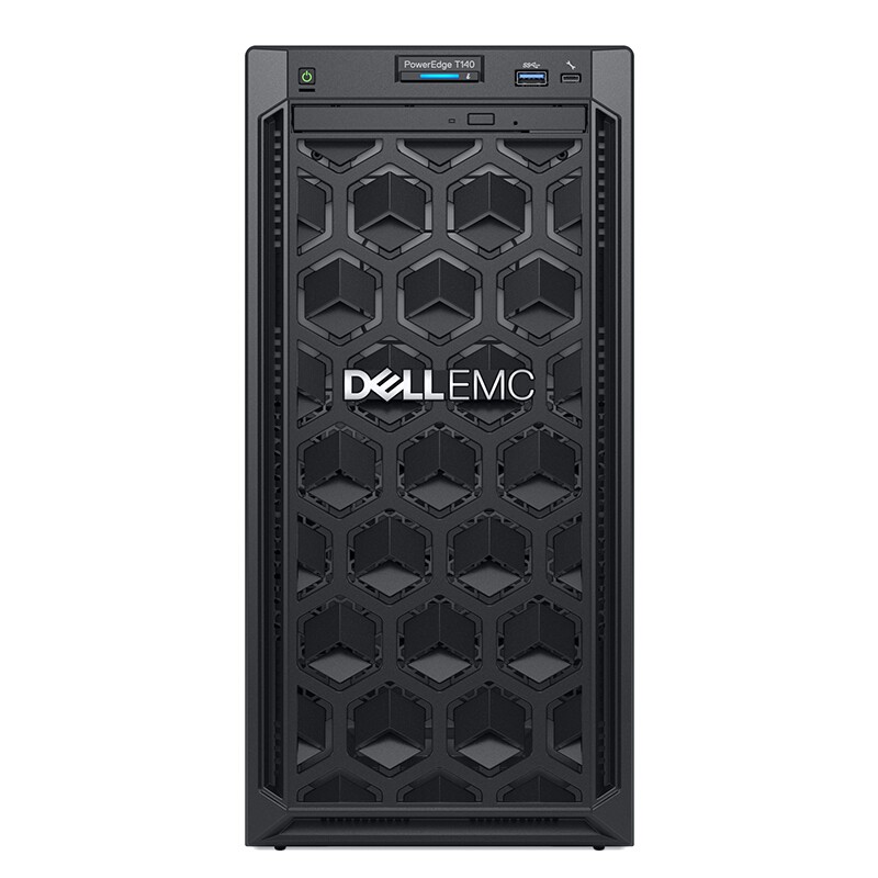 戴爾（DELL）PowerEdge T140 塔式服務(wù)器商務(wù)臺(tái)式機(jī)電腦主機(jī) 至強(qiáng)E-2246G 3.6G 六核 16G內(nèi)存/2*1TB硬盤/三年聯(lián)保