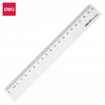 得力(deli) 6220 辦公通用直尺 測(cè)量繪圖尺子 20cm （只）