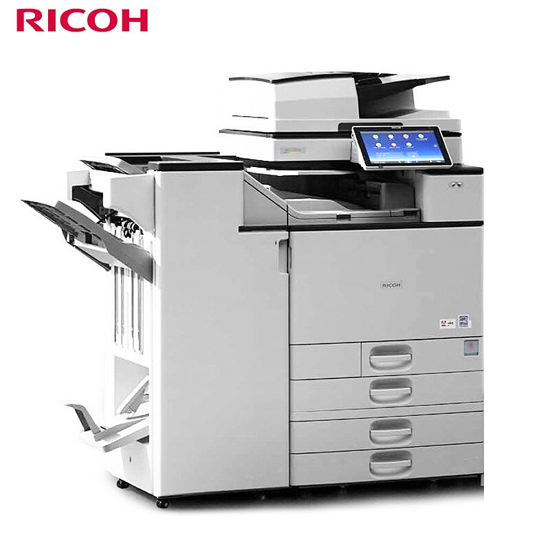 理光（Ricoh）MP 3055SP A3黑白商用數(shù)碼復(fù)合機(jī) 標(biāo)配含雙面輸稿器+四紙盒+鞍式裝訂（選配件）