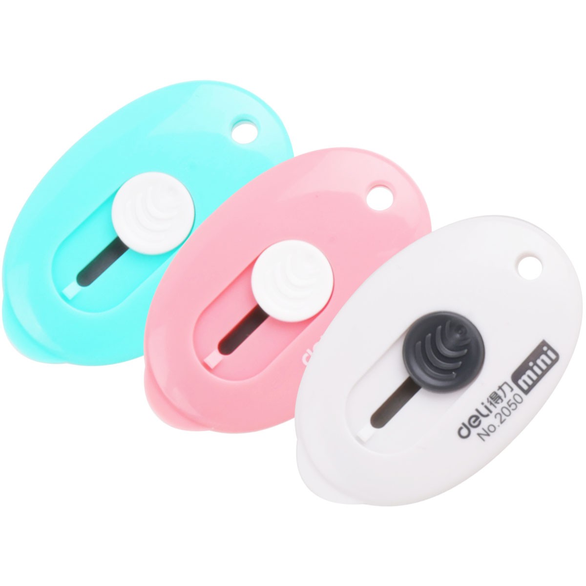 得力（deli） 2050 小號(hào)美工刀 迷你拆信刀 （10把裝)