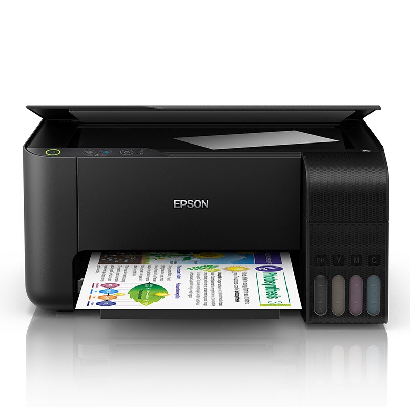 愛普生（EPSON) L3119 彩色原裝墨倉式多功能一體機(jī) （打印、復(fù)印、掃描） 家庭作業(yè)打印好幫手