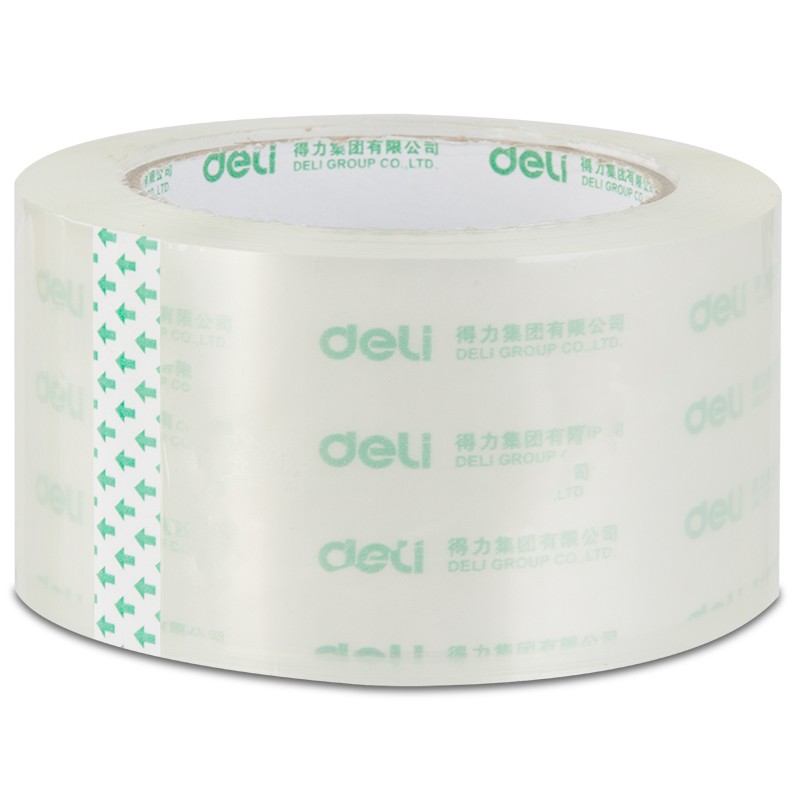 得力(deli)高品質(zhì)高透明封箱膠帶打包膠帶