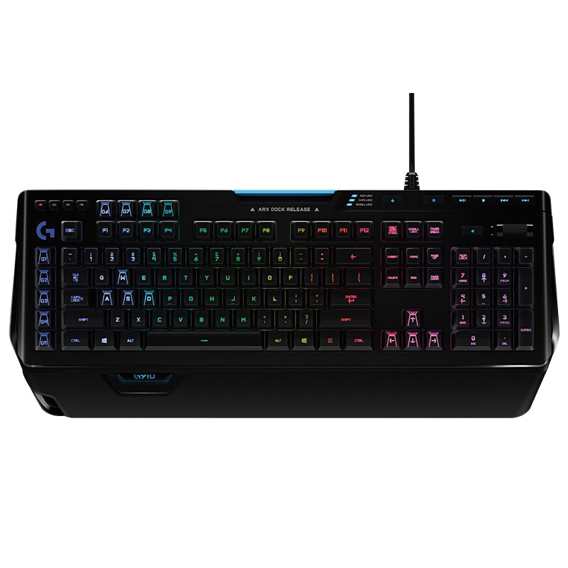 羅技（Logitech）G910 RGB全尺寸機(jī)械游戲鍵盤 RGB機(jī)械鍵盤 吃雞鍵盤 絕地求生 黑色